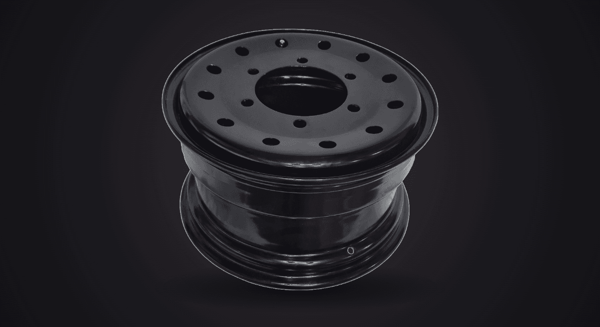 17x9 steel rim